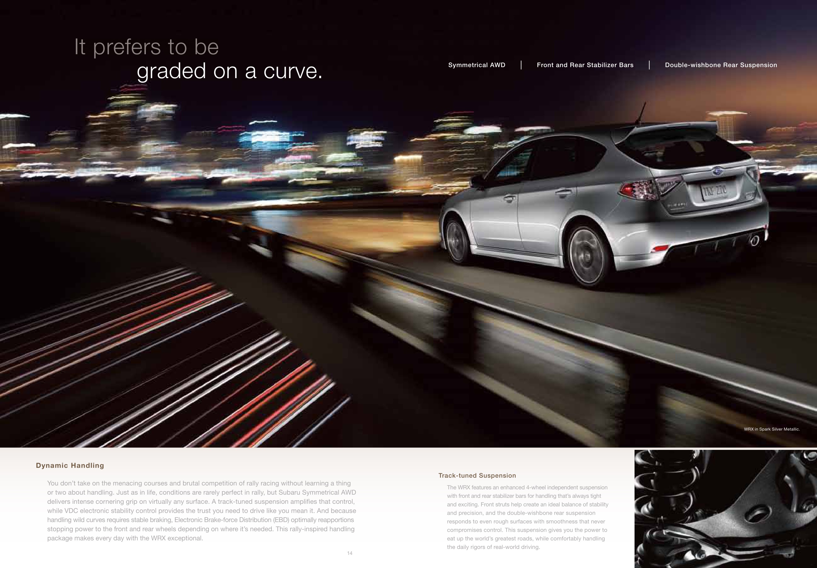 2010 Subaru Impreza WRX Brochure Page 6